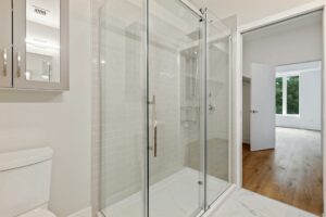 custom shower remodel